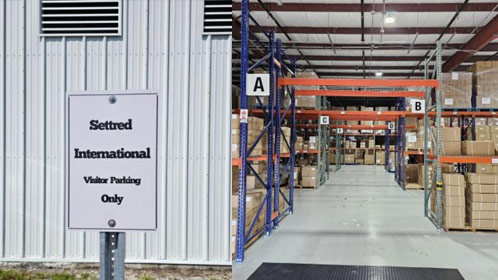 In order to better serve customers, a warehouse was established in Los Angeles, USA and relocated to Florida in 2021